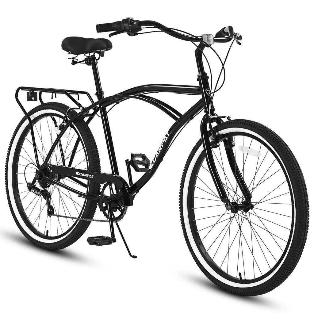 7 Speed Adult Beach Cruiser Bike 26 Wheels Z976318