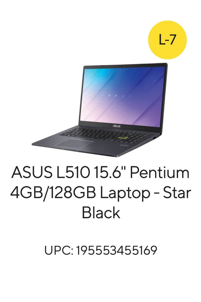 15.6 FHD Laptop, Intel Pentium, 4GB RAM, 128GB eMMC F875