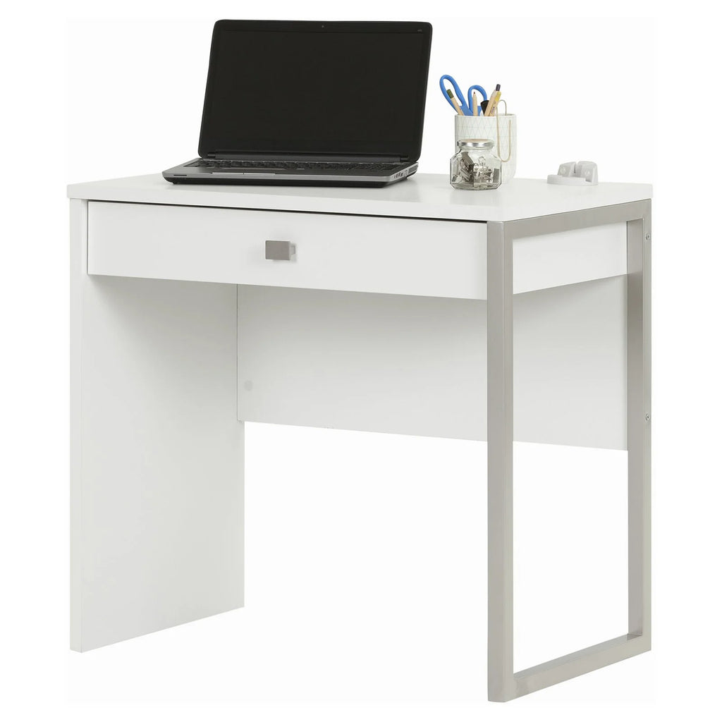 Contemporary White Desk F5920