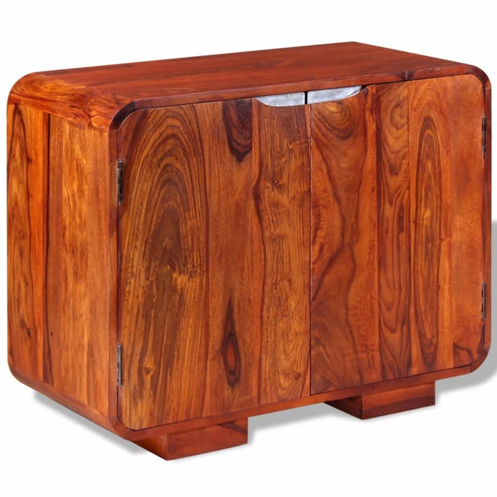 Solid Sheesham Wood Sideboard Storage Cabinet V7151