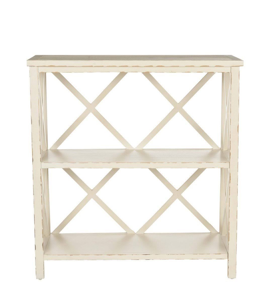 Grey Open Bookcase W5418