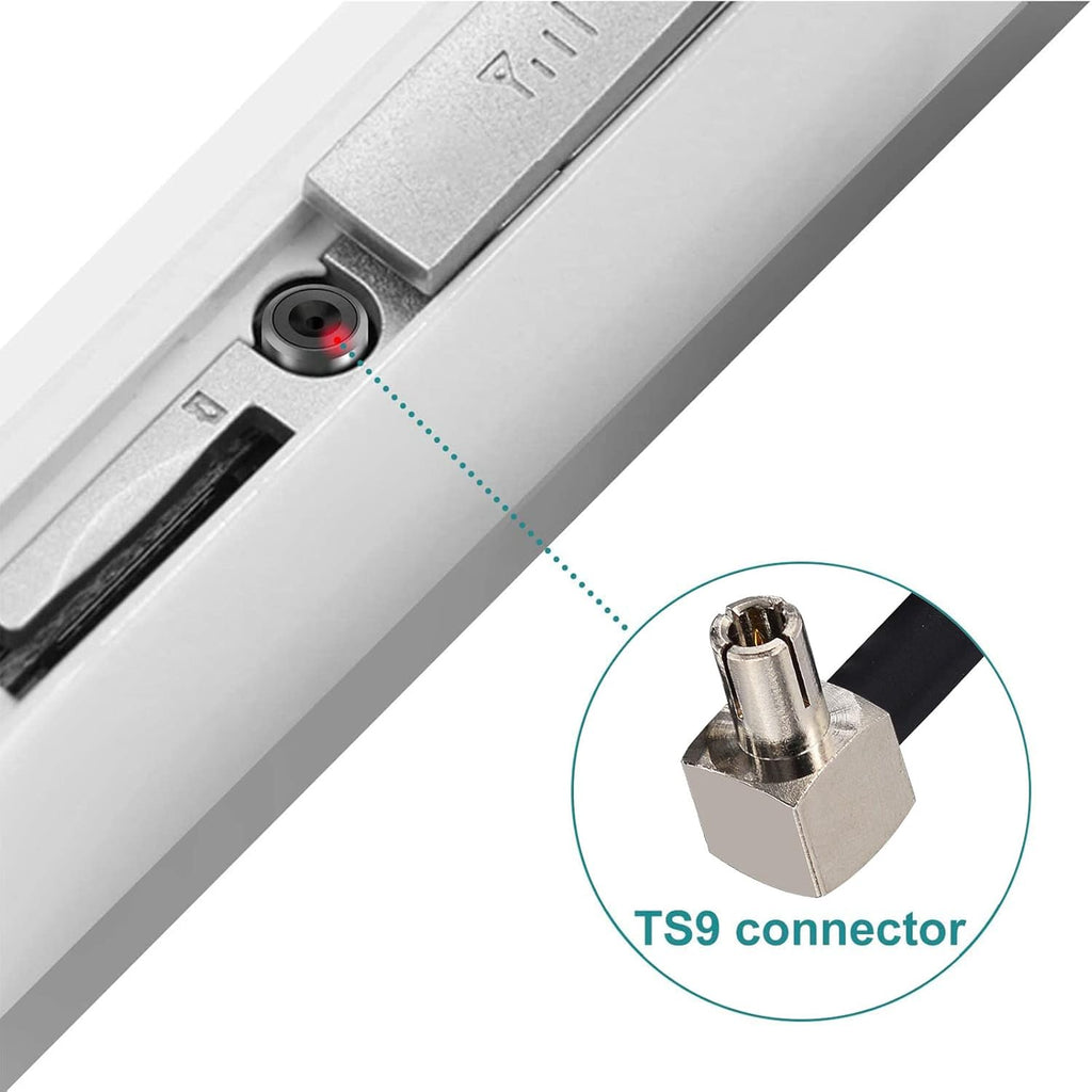4G LTE Router Antenna TS9 to SMA Female 90 Degree Coaxial Splitter Cable RG316 6 inch O87530