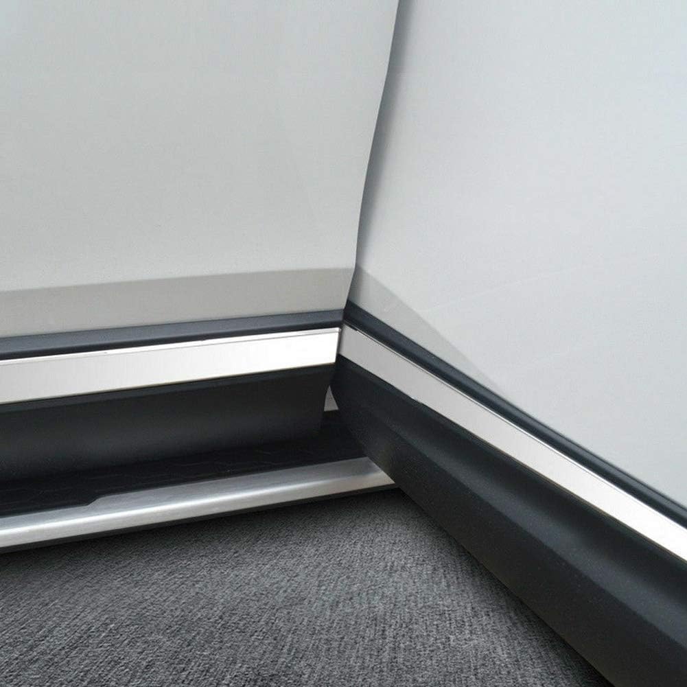 6pcs Stainless Steel Car Door Side Moulding Trim V142