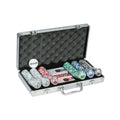 300 Piece Poker Chips in Aluminum Case Silver D883167
