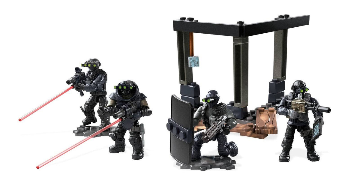 Mega Bloks Call of Duty Mega Construx Night Ops Blackout Squad W791
