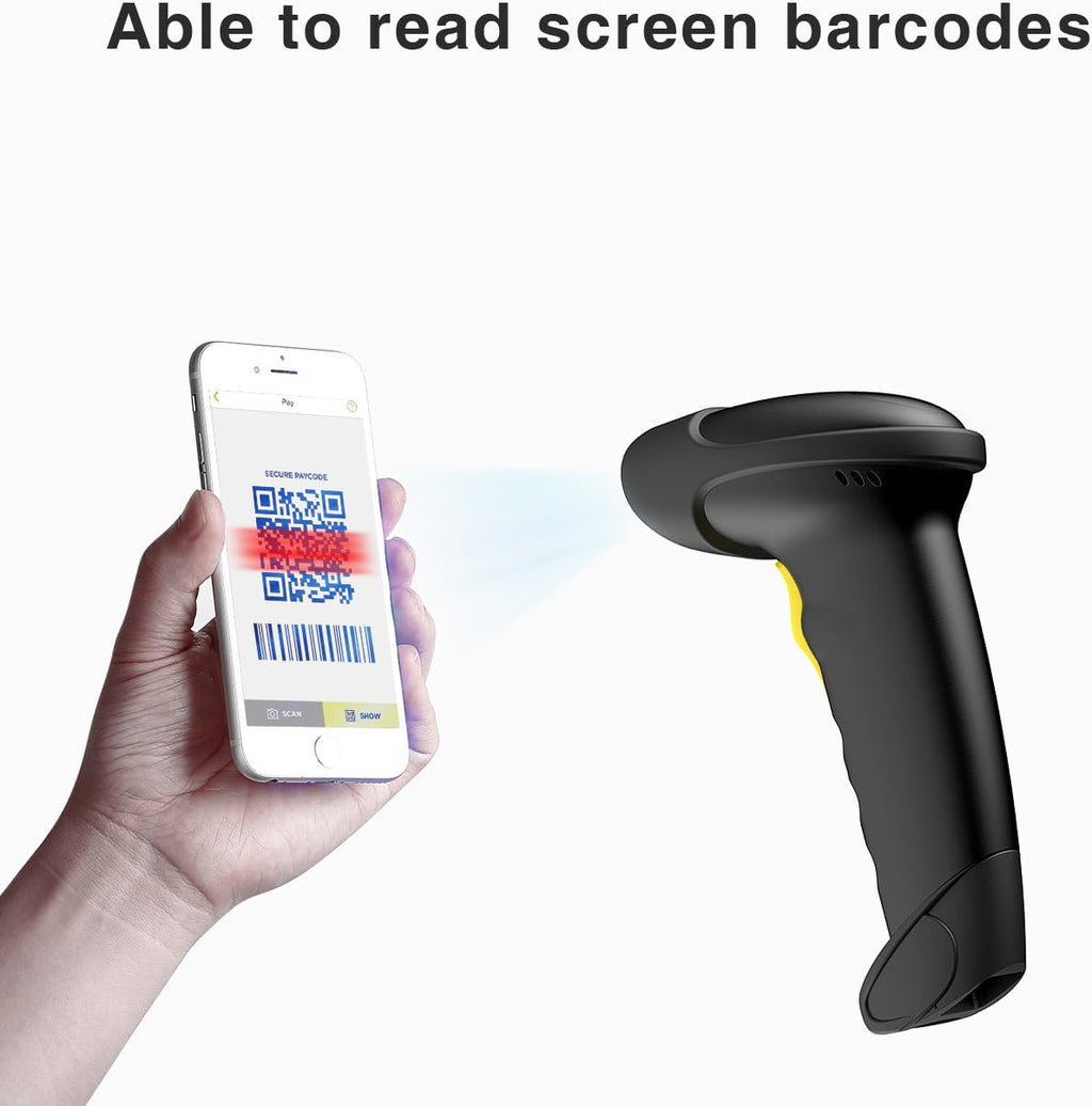 Wireless Bluetooth 2D Barcode Scanner G6868