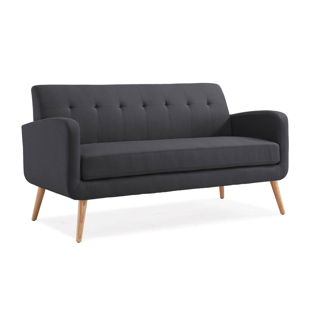 Charcoal Linen Armless Sofa L30841
