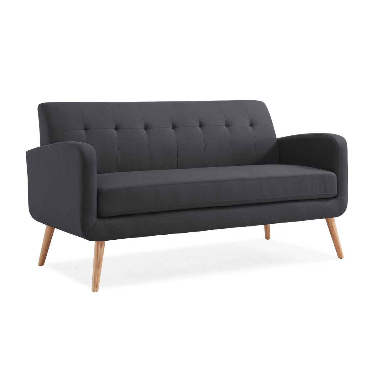 Charcoal Linen Armless Sofa L30841
