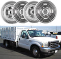 17inch Polished Stainless Steel 8 Lug Wheel Simulators K345