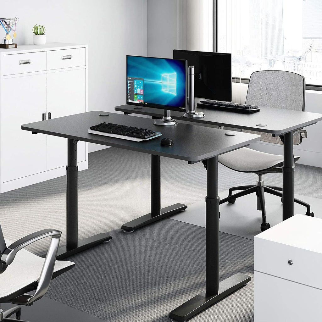47 Inch Black Adjustable Computer Desk X98103