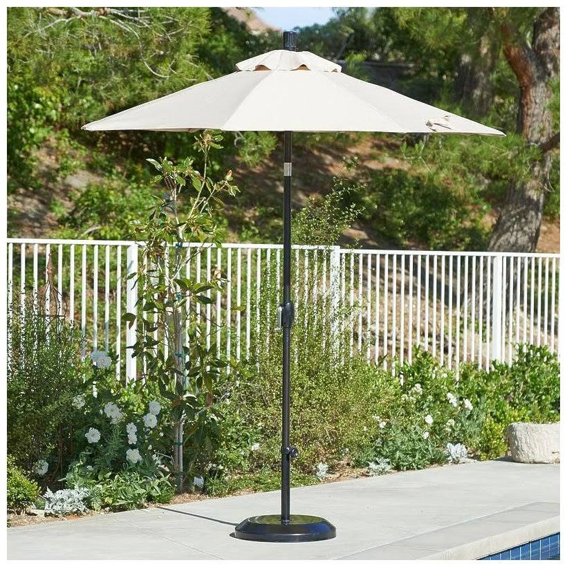 7.5 ft. Bronze Aluminum Market Patio Umbrella K214707