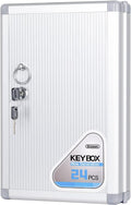 Key Lock Box, Key Cabinet Wall Mount with Key Tag W10243