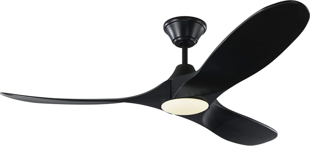 Brushed Steel Ceiling Fan with LED Light and Remote Control P361330