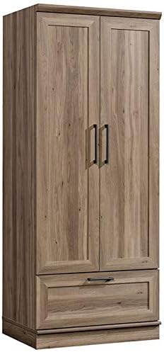 Wardrobe Armoire with 1-Drawer and Garment Rod T724803