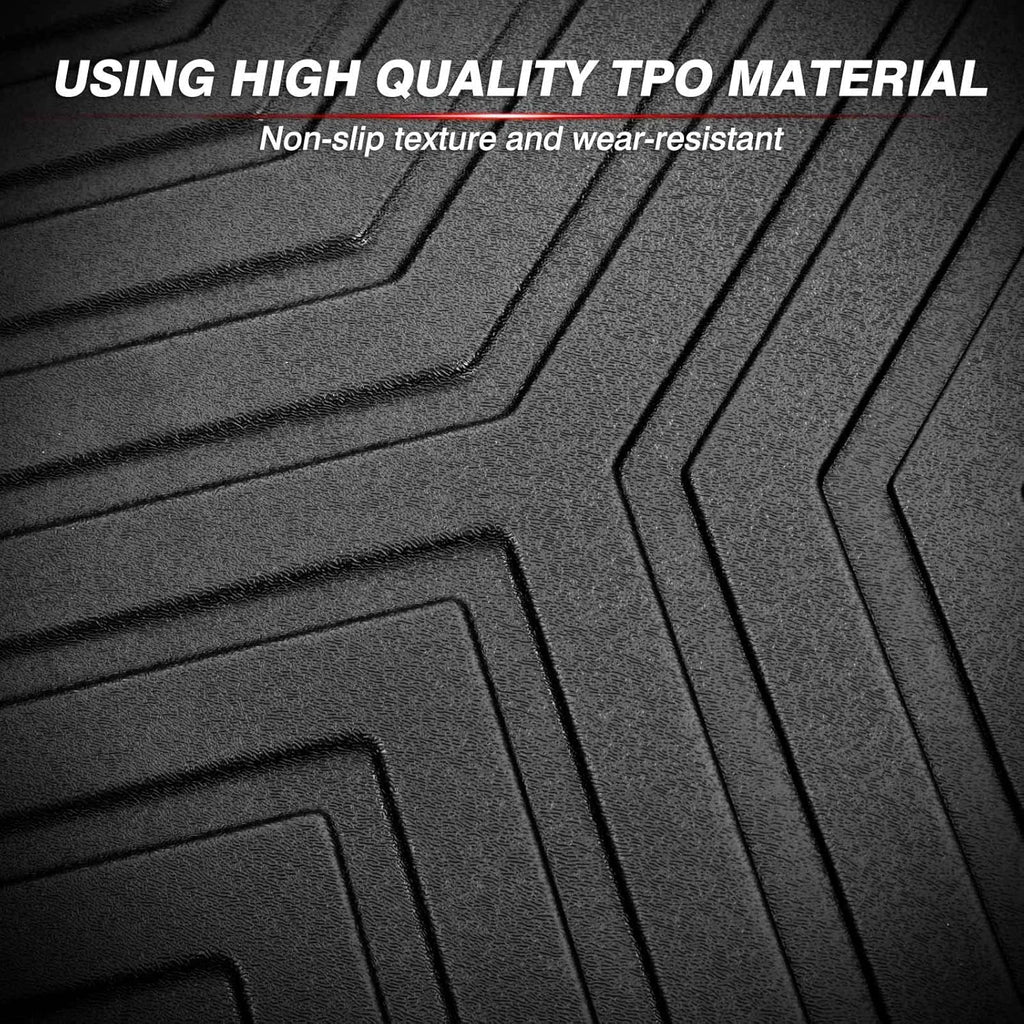 Custom Fit All Weather Cargo Liner Non-Slip TPO Pack of 2 E463