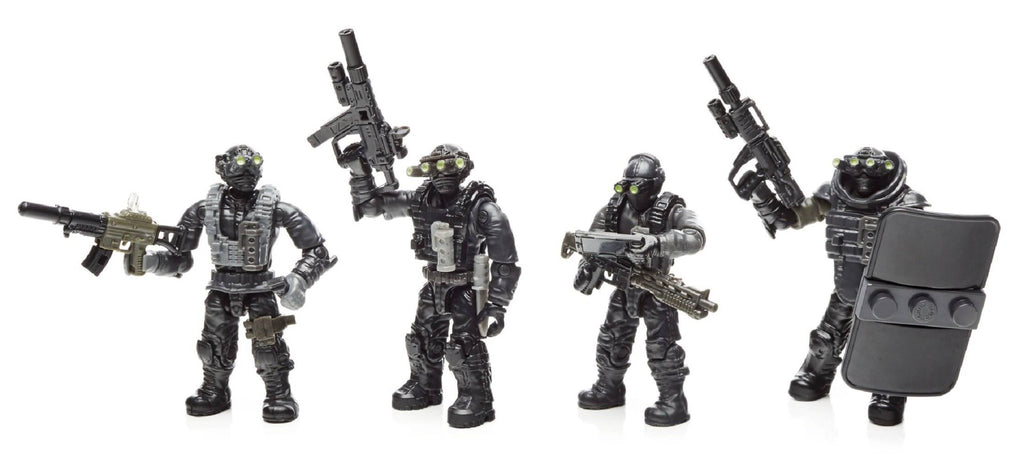Mega Bloks Call of Duty Mega Construx Night Ops Blackout Squad W791