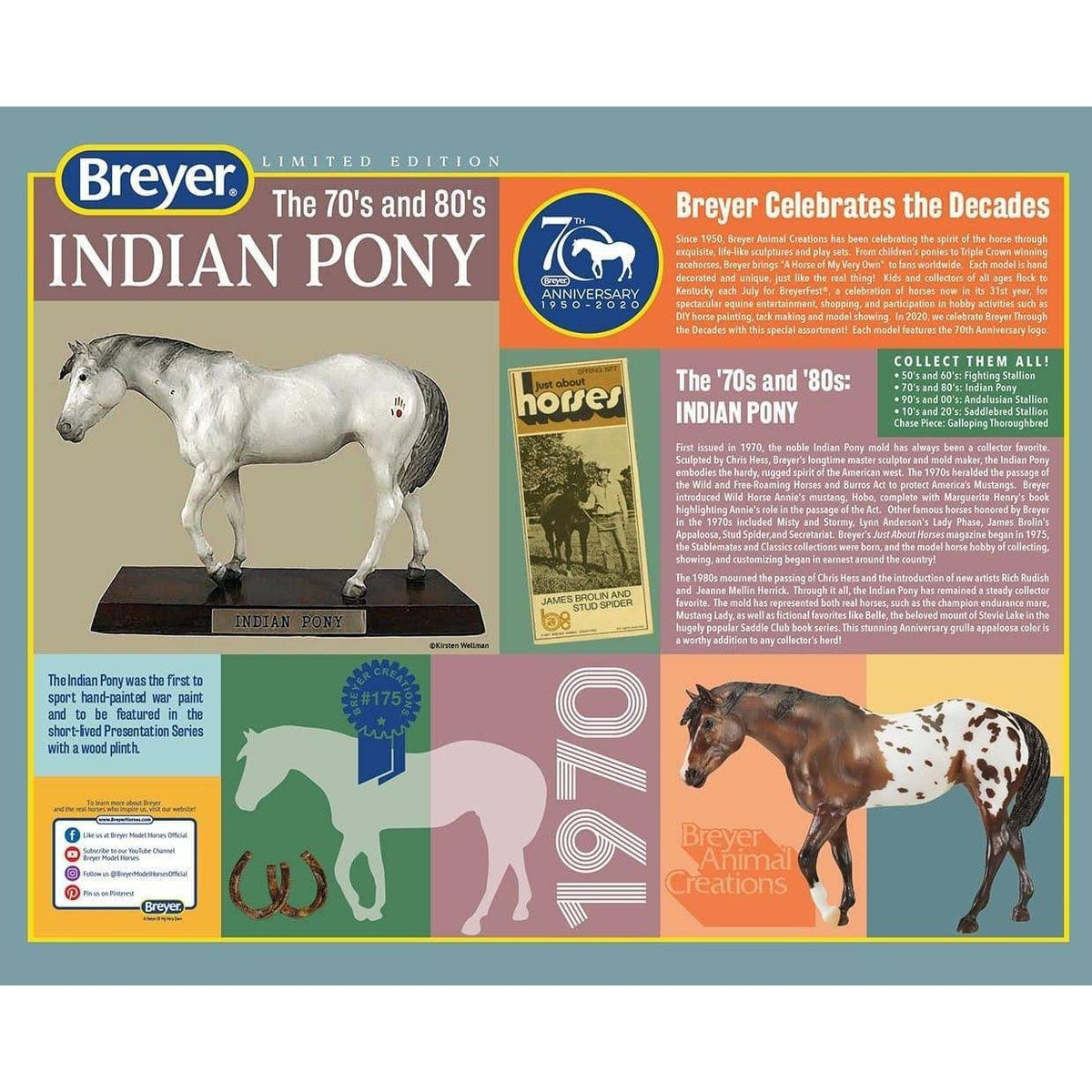 1:9 Scale Model Horse J5457