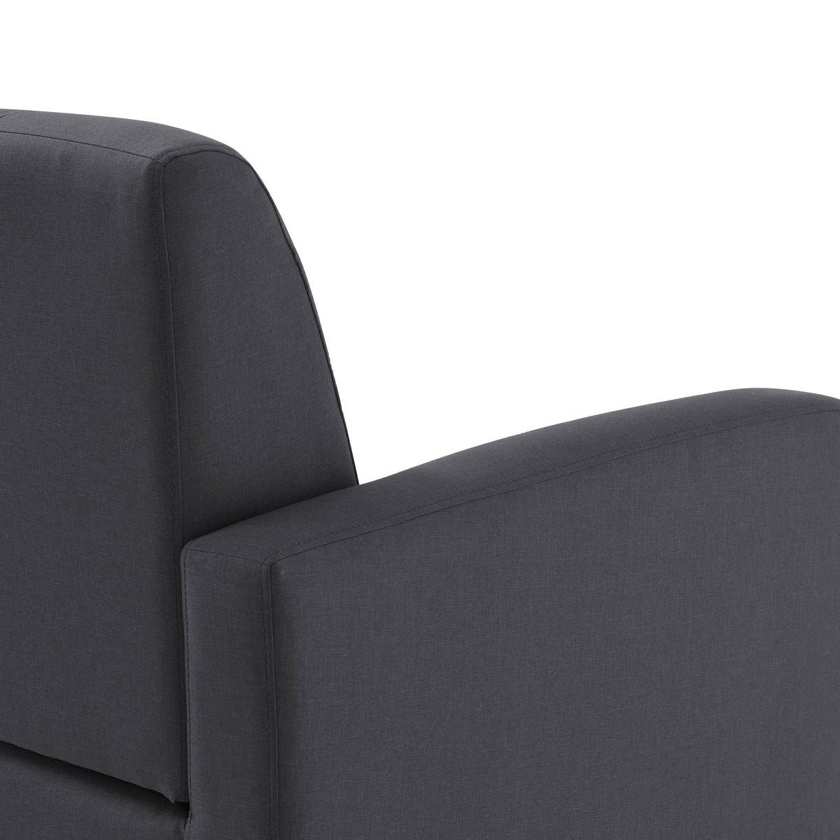 Charcoal Linen Armless Sofa L30841