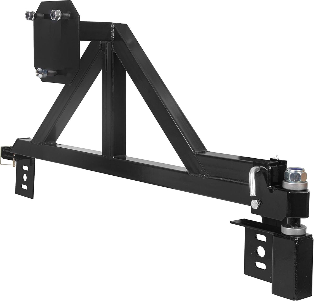 Black Heavy Duty Tire Carrier Mount B8243