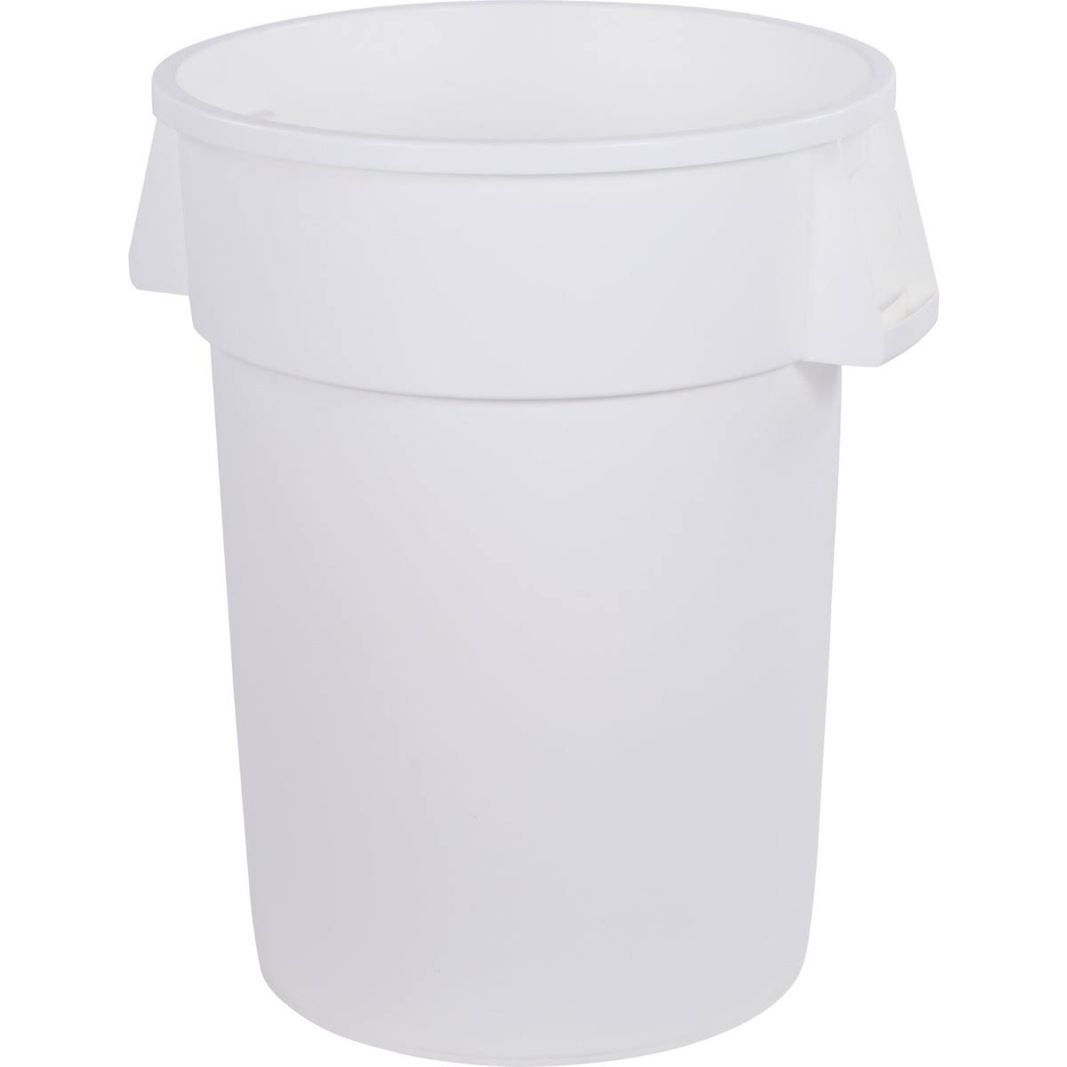 44 Gallon White Trash Can Z47977