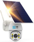 Solar Wireless PTZ Security Camera with Color Night Vision C846