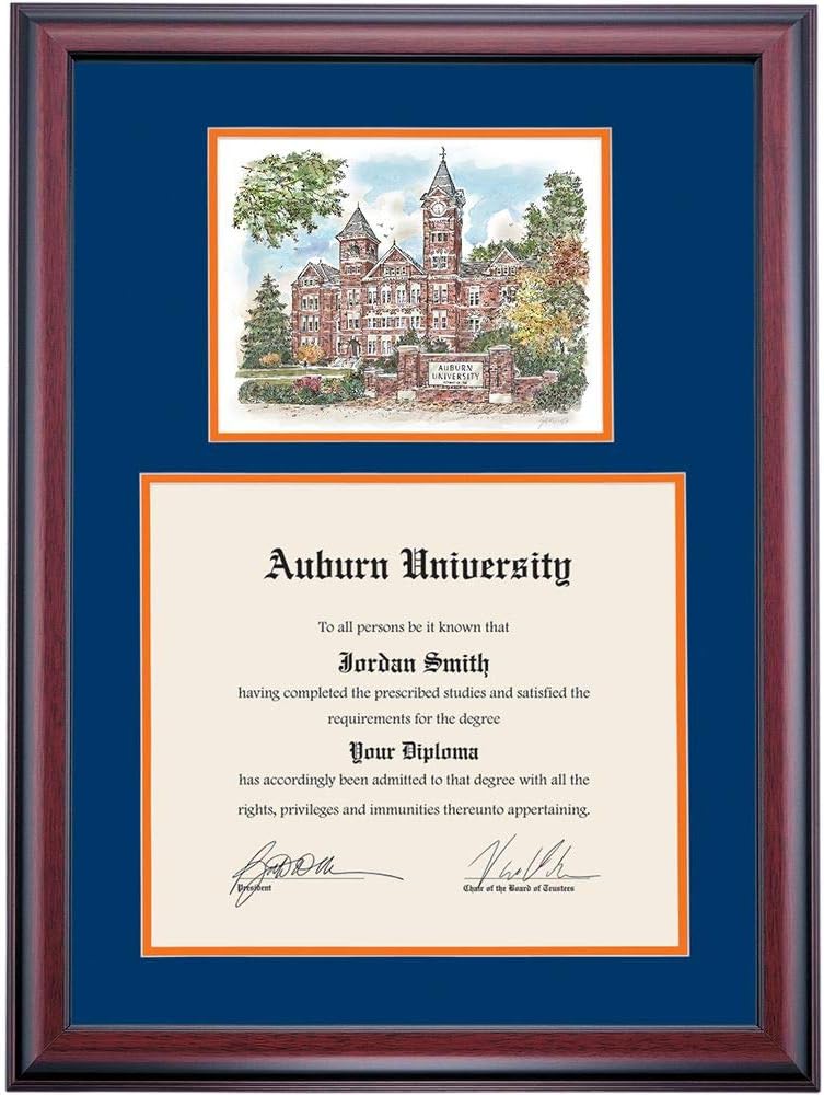 Traditional 13 x 17 Diploma Frame M8430