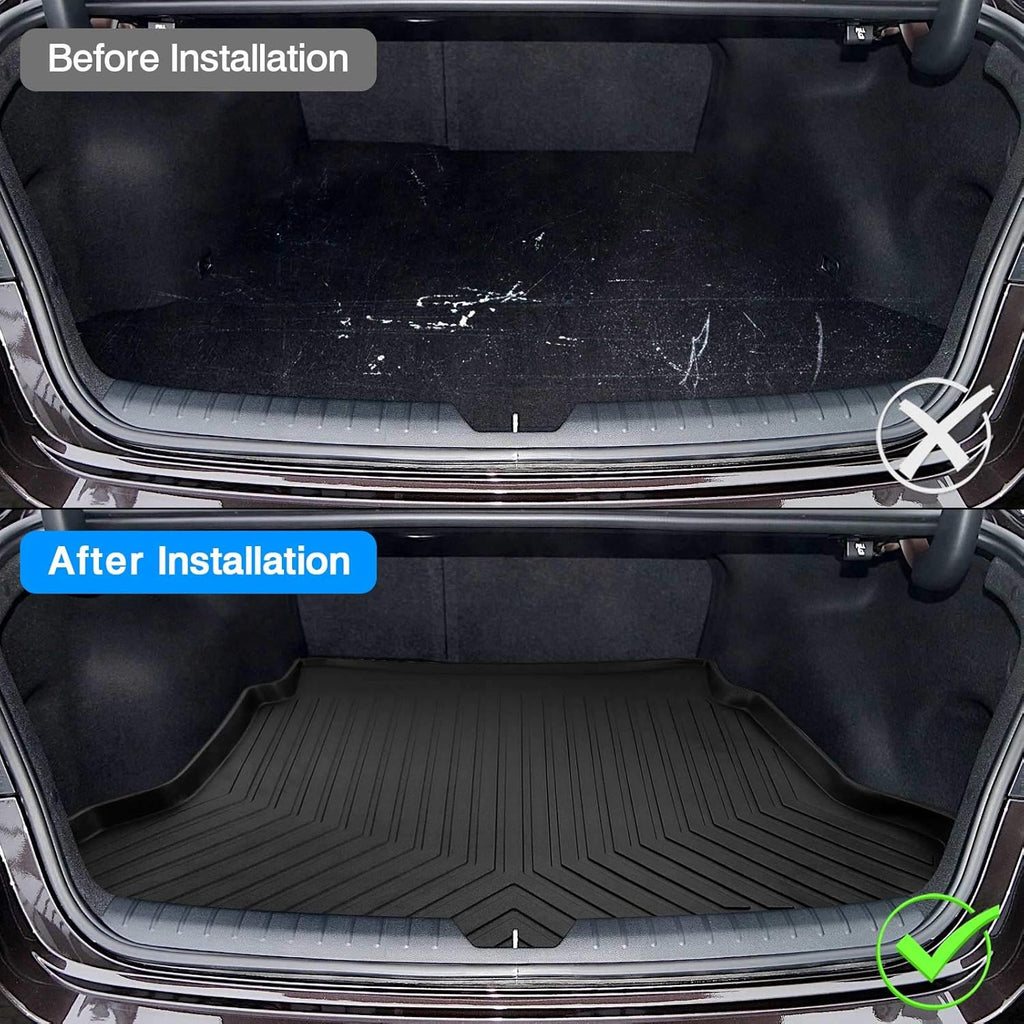 Custom Fit All Weather Cargo Liner Non-Slip TPO Pack of 2 E463