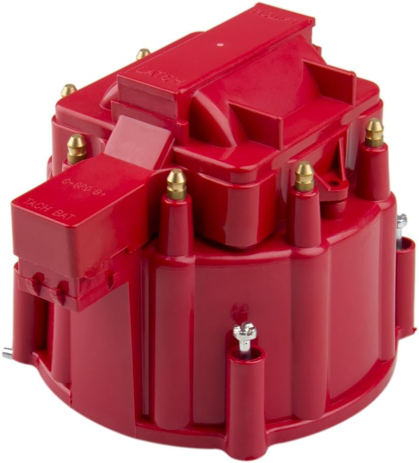 Red HEI Distributor Cap & Rotor A2897