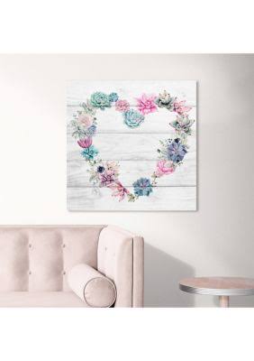 Pink Botanical Canvas A253