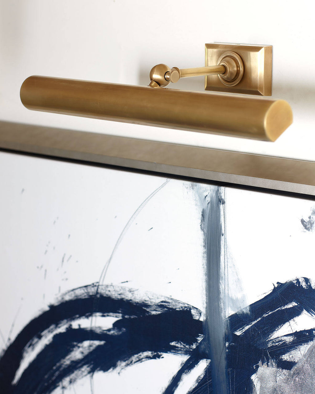 2 Light Picture Light Antique Brass Finish B8920