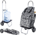Brown Foldable Shopping Cart M58843