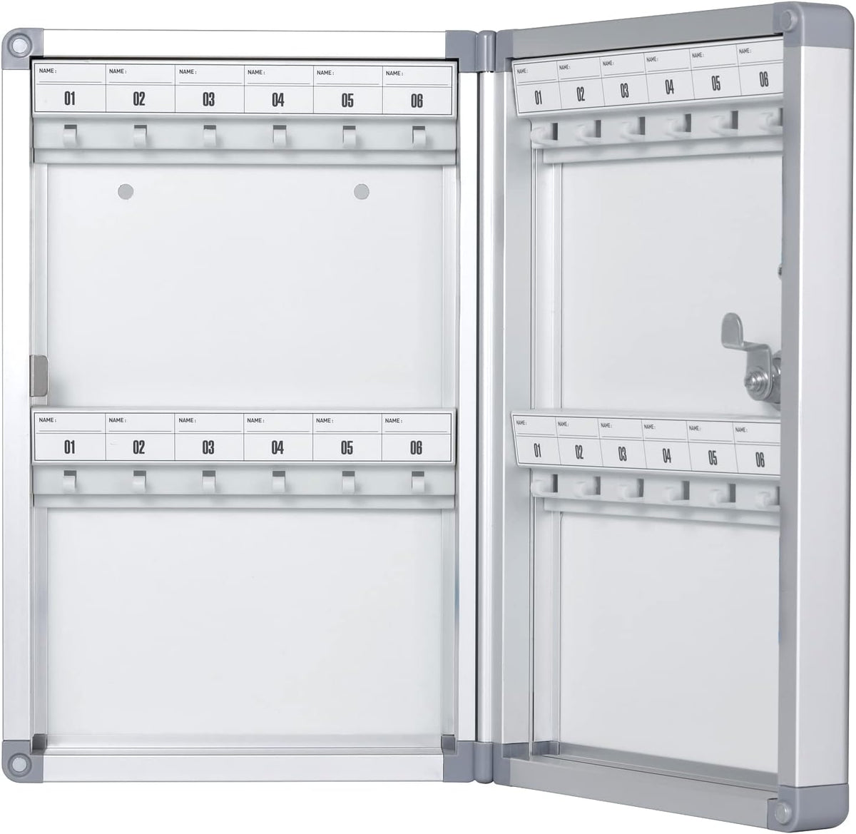 Key Lock Box, Key Cabinet Wall Mount with Key Tag W10243