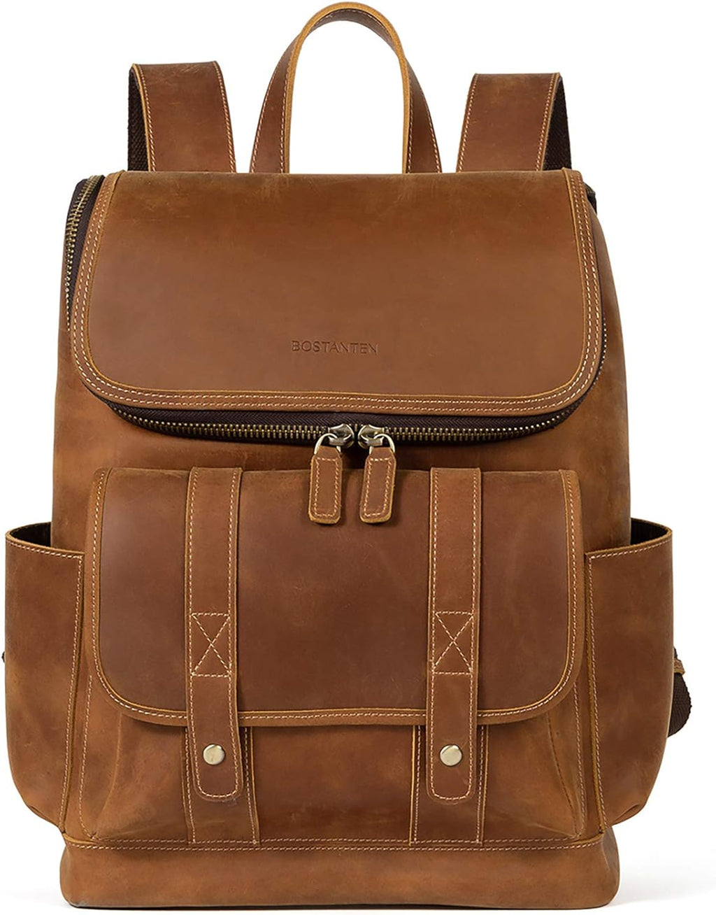 Leather 15.6 inch Laptop Backpack M28023