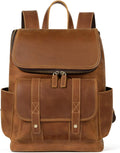 Leather 15.6 inch Laptop Backpack M28023
