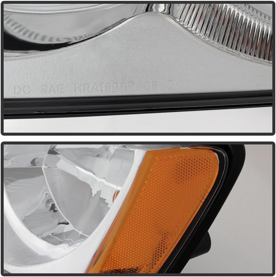 Replacement Headlights Headlamps Pair V736280