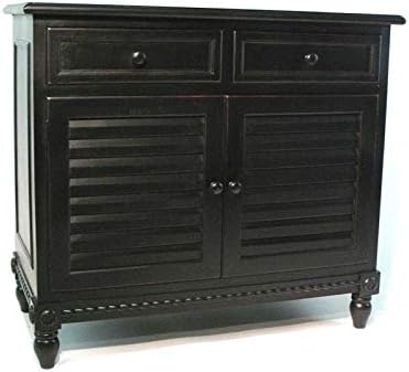 Antique Black Cabinet O78691