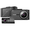 1080p Front Dash Cam Rear View Camera Bundle with GPS Receiver W7380