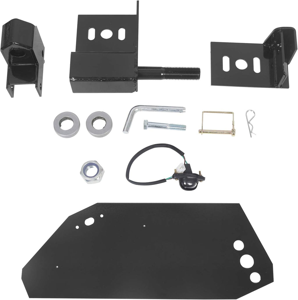 Black Heavy Duty Tire Carrier Mount B8243