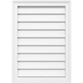 Vertical Surface Mount PVC Gable Vent K3813