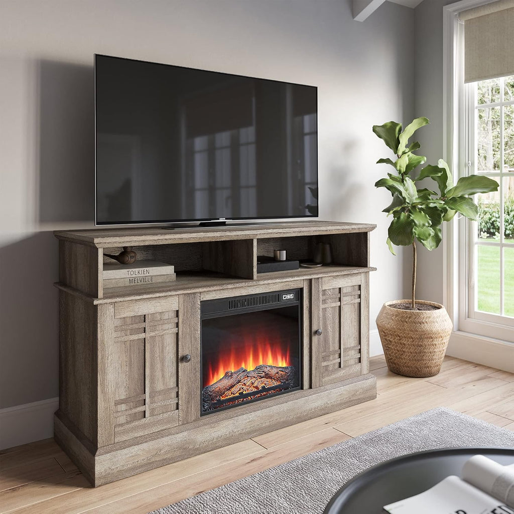 48 Inch Electric Fireplace TV Stand S461