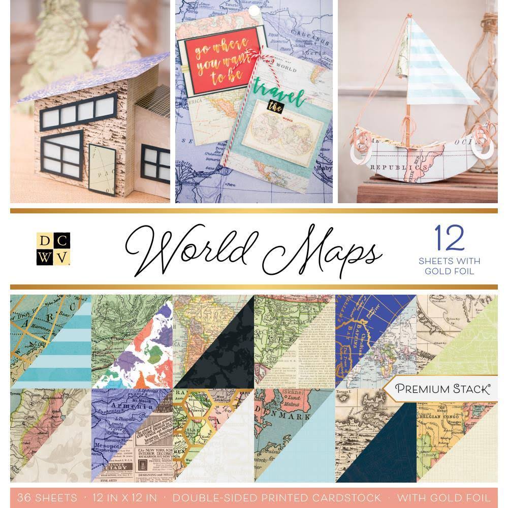 Double-Sided Cardstock Stack 12x12 36/Pkg R214