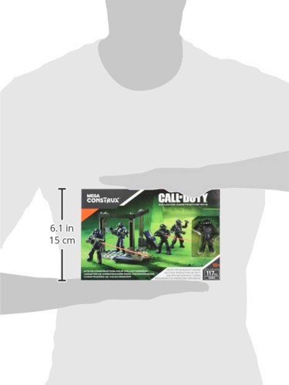 Mega Bloks Call of Duty Mega Construx Night Ops Blackout Squad W791