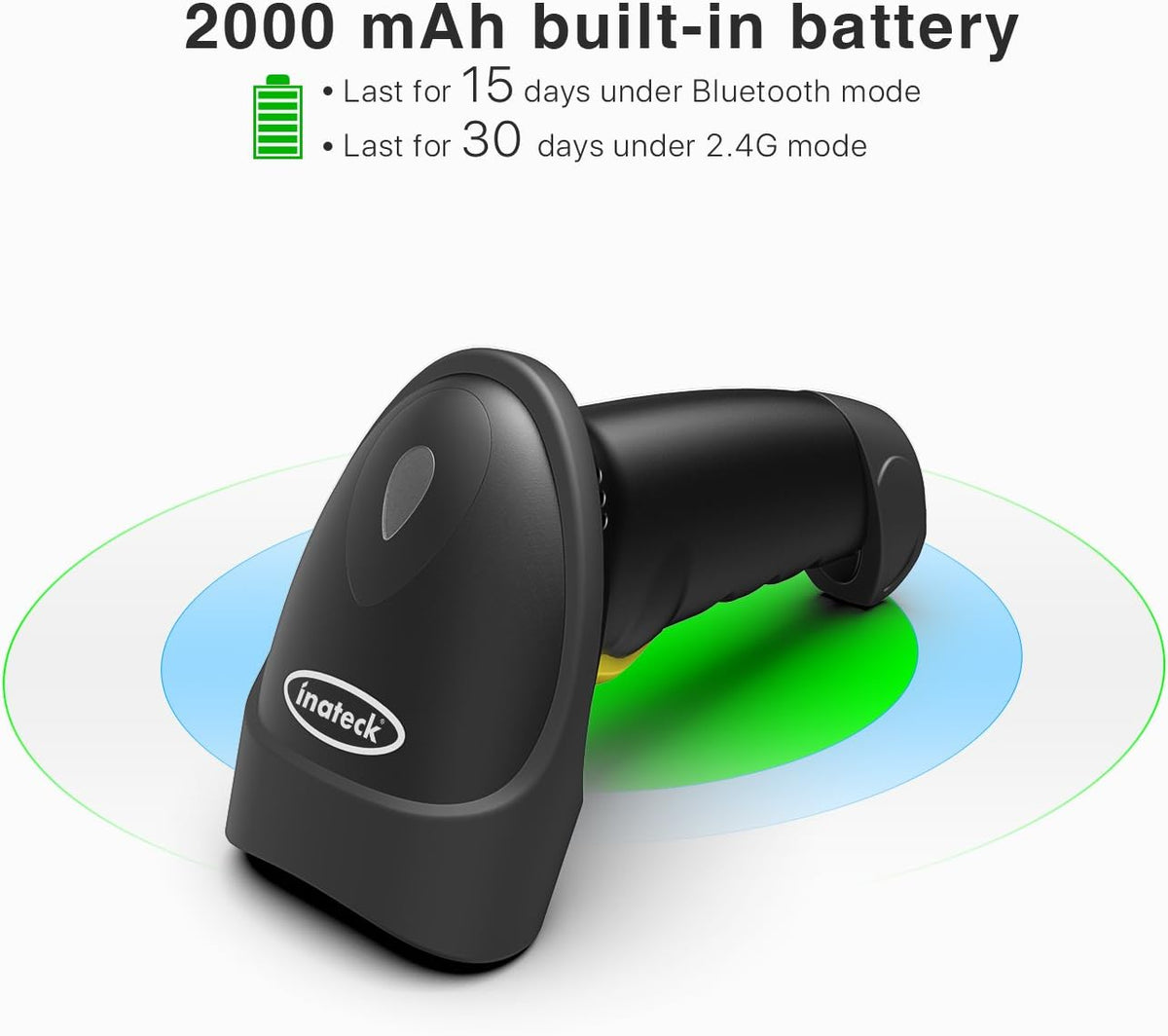 Wireless Bluetooth 2D Barcode Scanner G6868