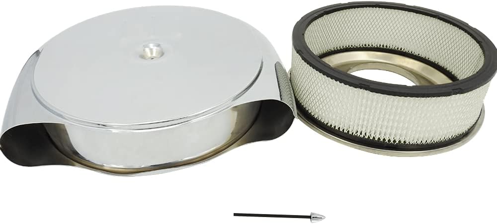 Black Steel Air Cleaner Set V7772
