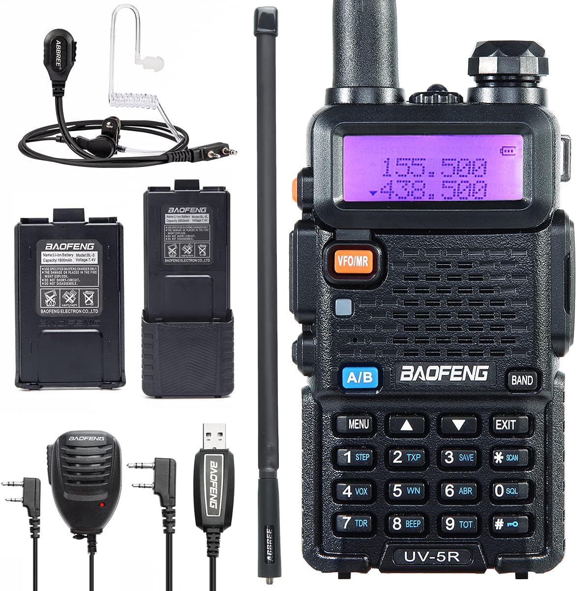 Handheld 2-Way Radio Full Kit X464