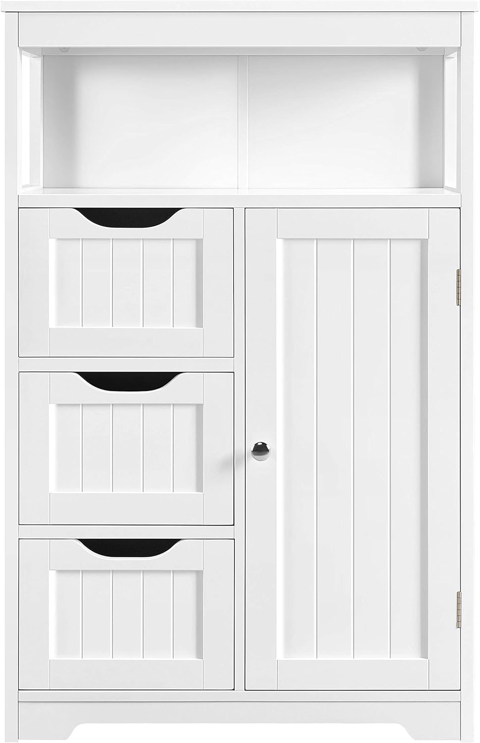 Navy Blue Wooden Storage Cabinet V508