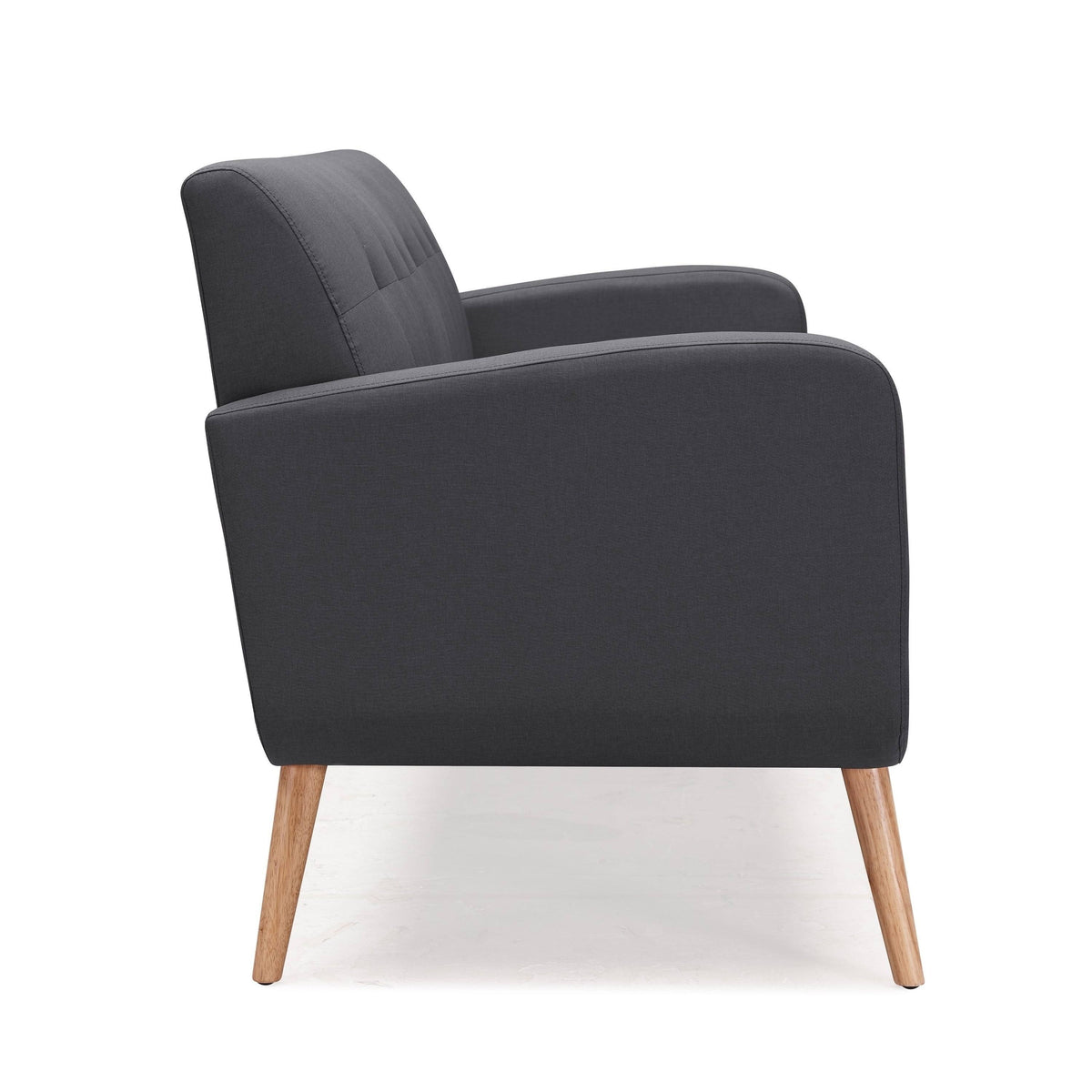 Charcoal Linen Armless Sofa L30841