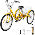 26in 7 Speed Adult Tricycle with Basket O9115