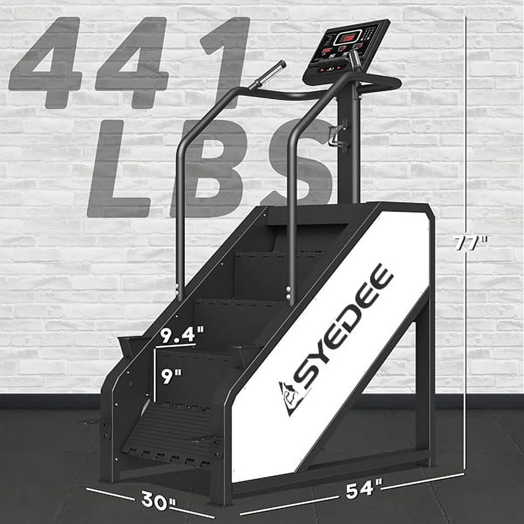 Stair Stepper with LED Screen, 12 Workout Programs, 441LBS Step Machine P839