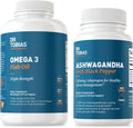 Omega 3 Fish Oil and Ashwagandha Capsules J274